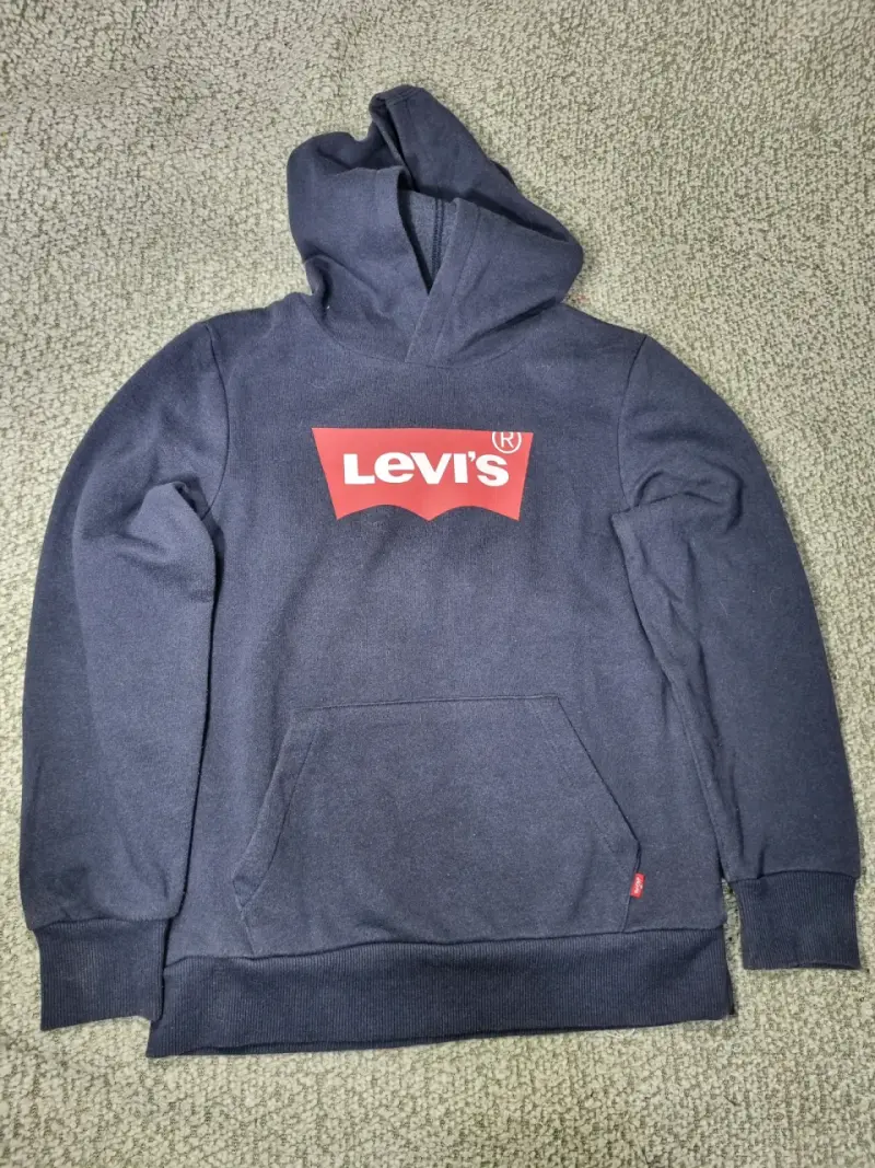 Polerón Levis azul con capucha - 4