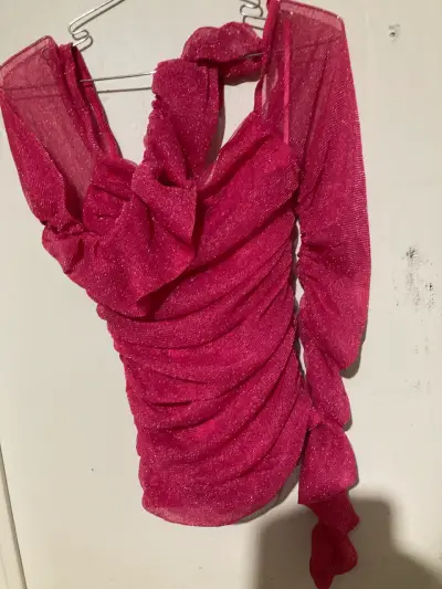 Blusa rosa brillante - miniatura 2