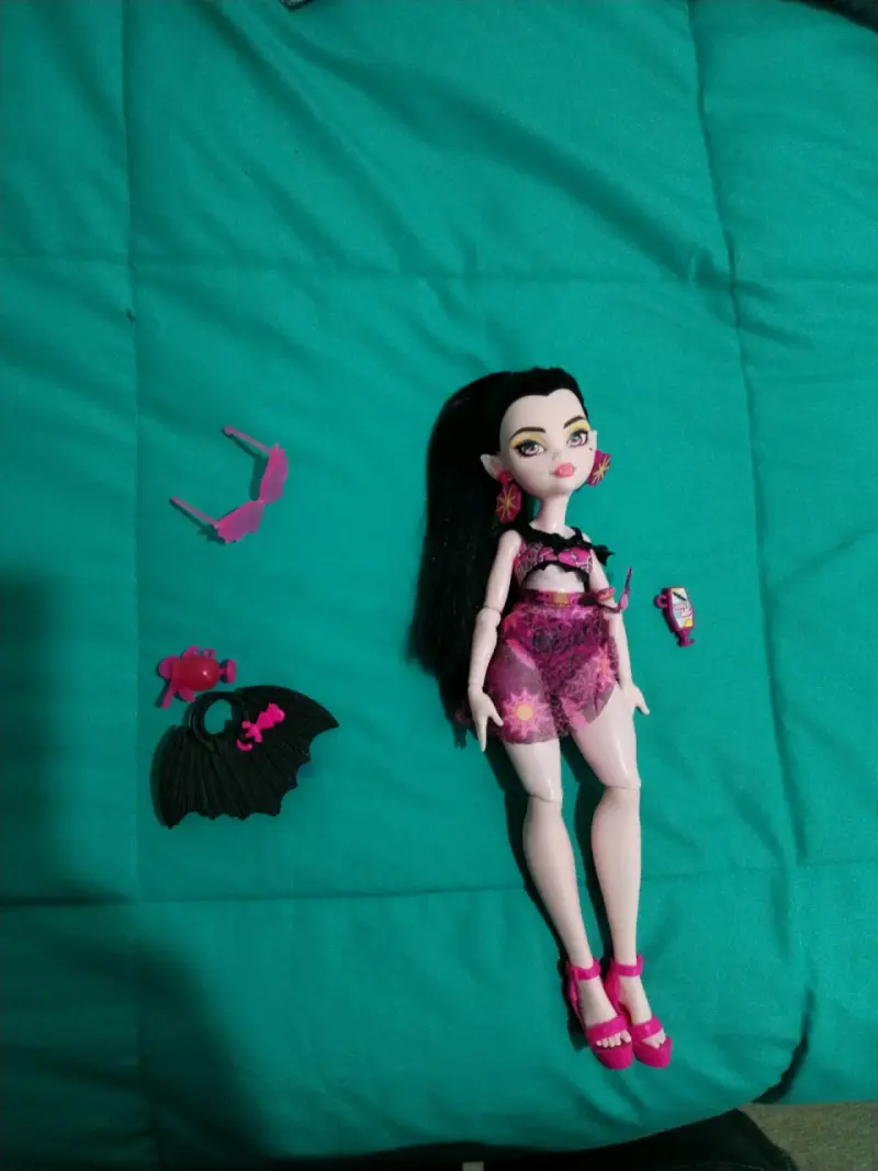 Muñeca Monster High con accesorios