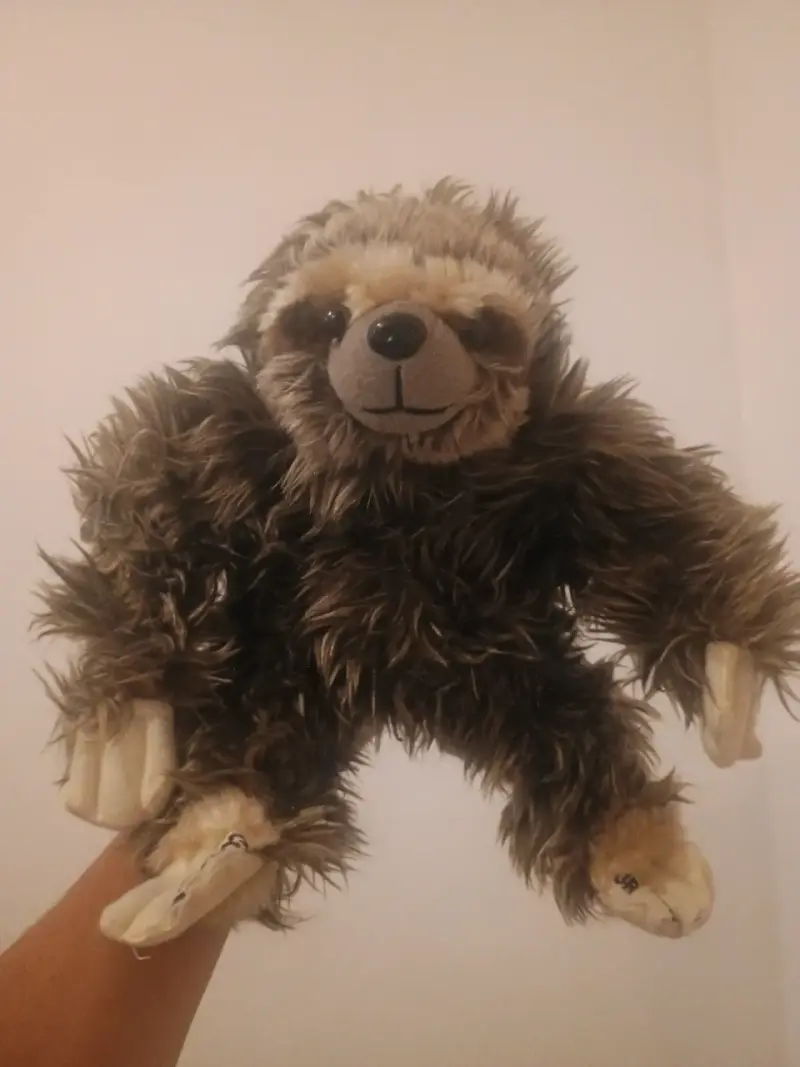 Peluche perezoso peludo - 1