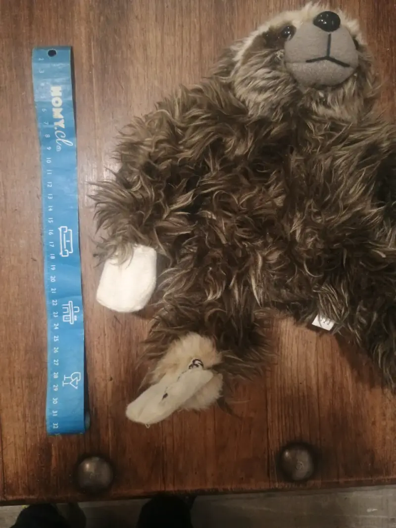 Peluche perezoso peludo - 6