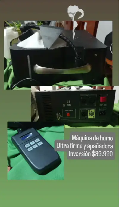 Máquina de humo profesional - miniatura 1