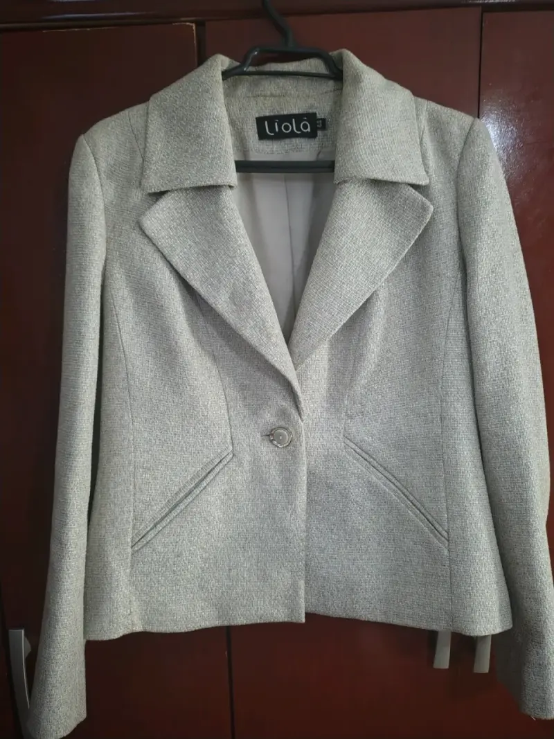 Blazer gris claro Liolá