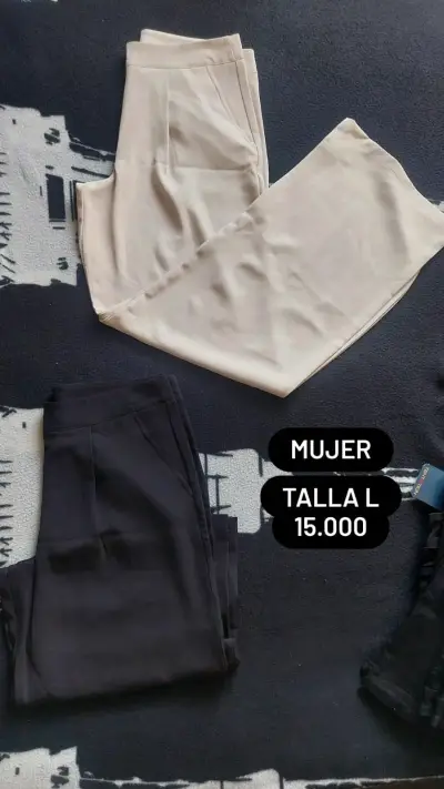 Pantalones negros de mujer - miniatura 2