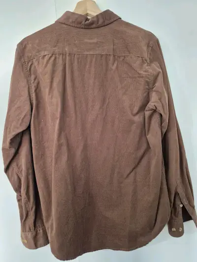 Camisa marrón de pana Bearcliff - miniatura 4