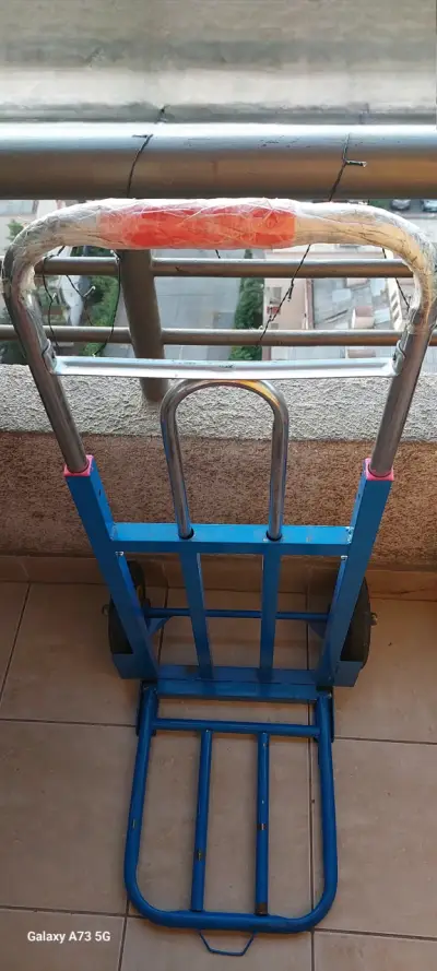 Carro de carga plegable azul - miniatura 1