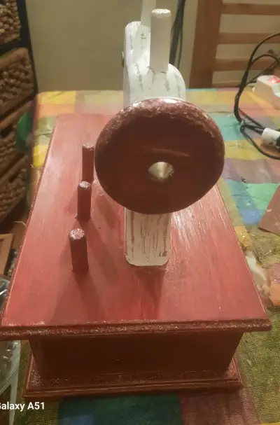 Joyero de madera artesanal - miniatura 3