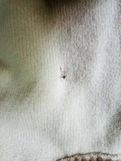 Suéter beige de lana - miniatura 2
