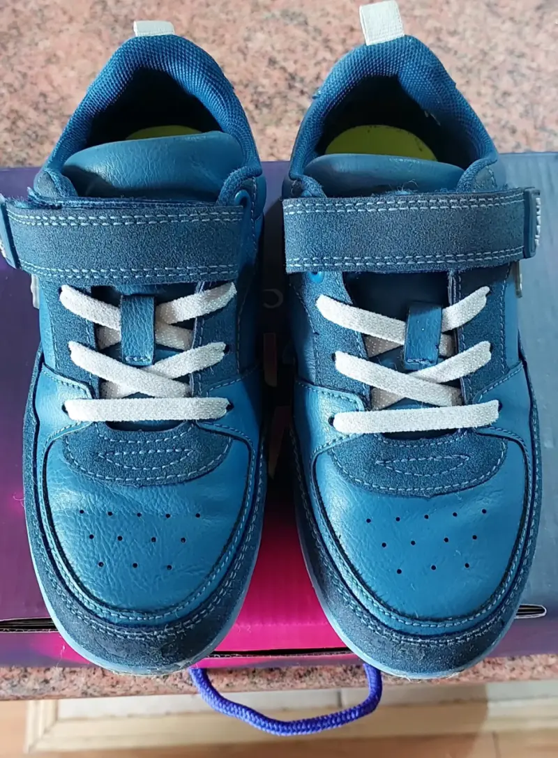 Zapatillas LED niño color denim - 4