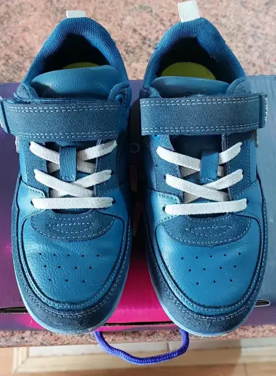 Zapatillas LED niño color denim - miniatura 4