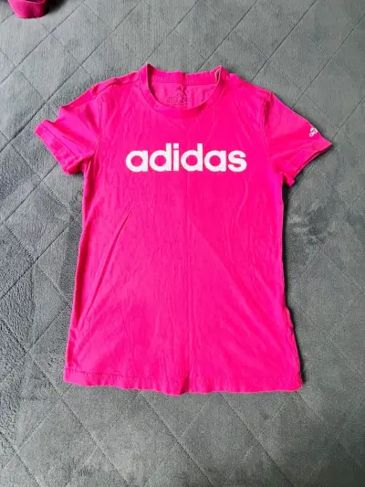 Polera rosa Adidas mujer - miniatura 1