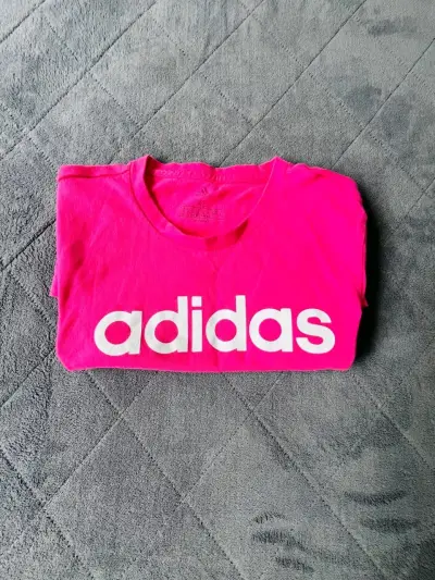 Polera rosa Adidas mujer - miniatura 3