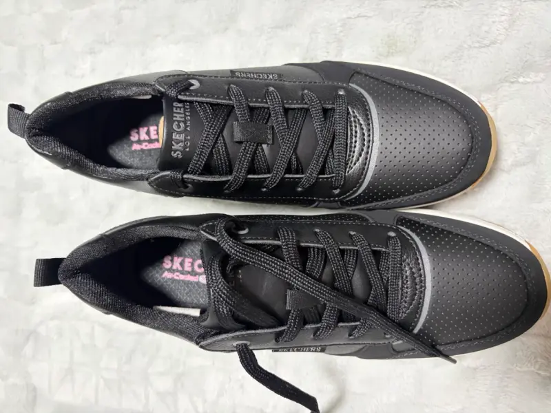 Zapatillas negras Skechers talla 39 - 2