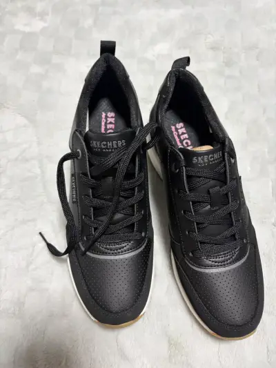 Zapatillas negras Skechers talla 39 - miniatura 5