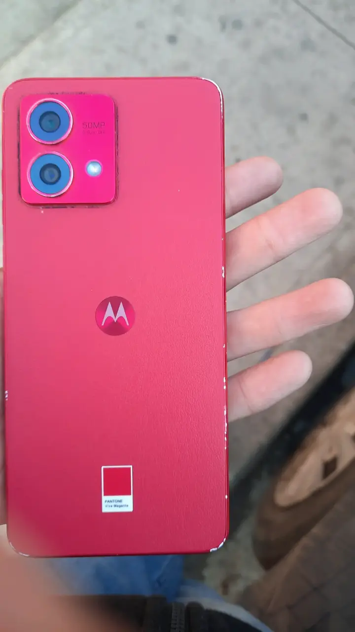 Smartphone rojo usado - 2