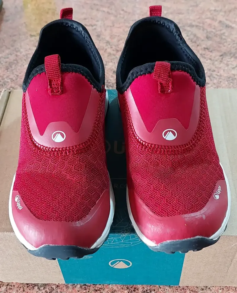 Zapatillas niño rojo y negro - 5