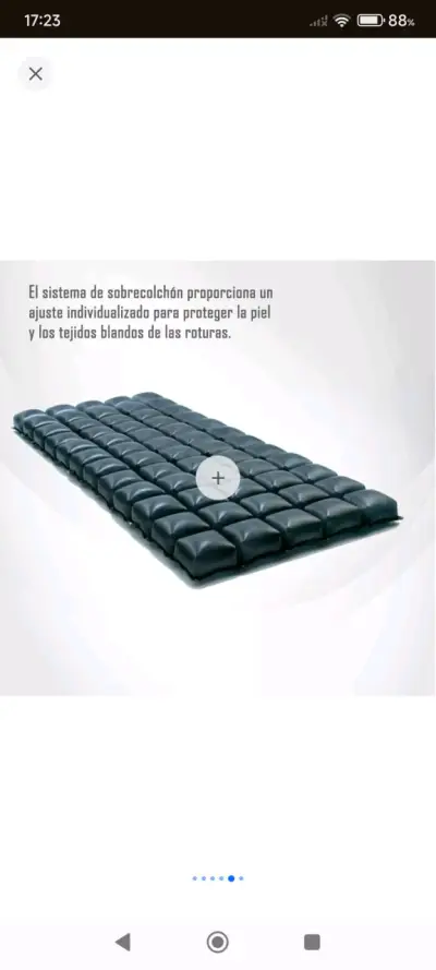 Sistema de sobrecolchón anti-escaras - miniatura 2