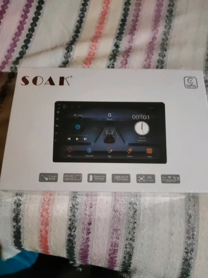 Pantalla táctil para automóvil SOAK
