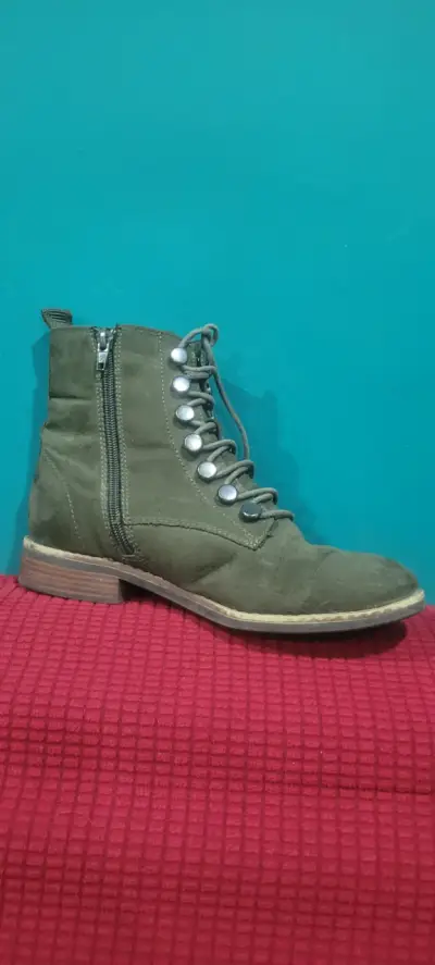 Zapatos gamuza y cuero reno - miniatura 1