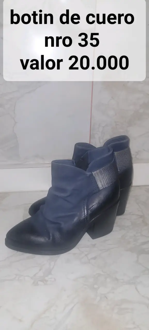 Zapatos gamuza y cuero reno - 6