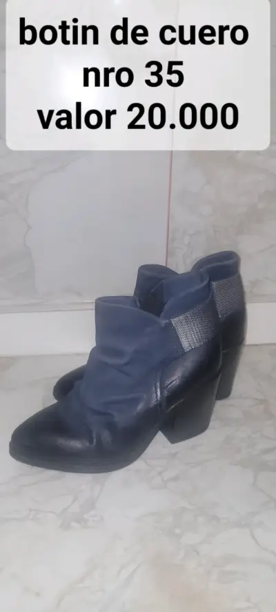 Zapatos gamuza y cuero reno - miniatura 6