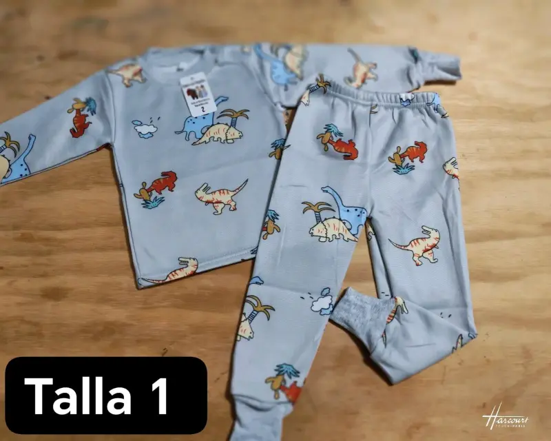 Pijama niño dinosaurios talla 3 - 6