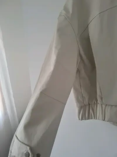 Chaqueta beige nueva con etiquetas - miniatura 6