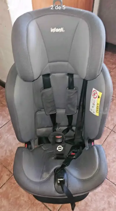 Silla de auto Infanti gris - miniatura 1