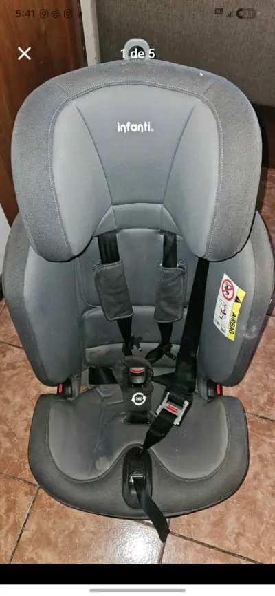 Silla de auto Infanti gris - miniatura 3