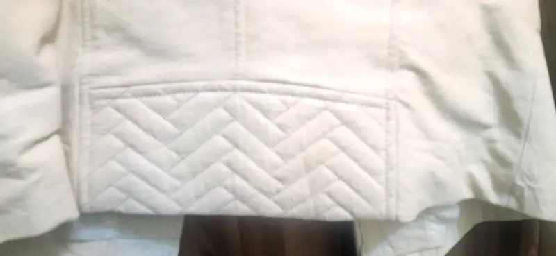 Chaqueta de cuero beige - 4