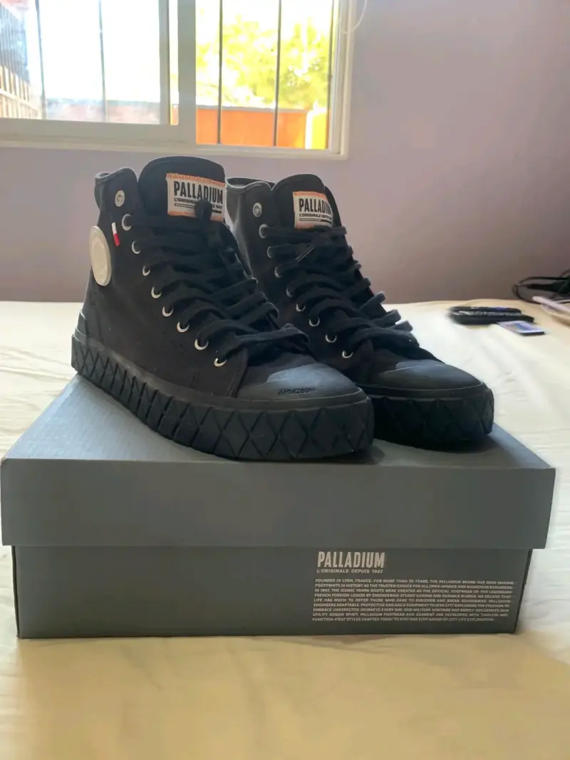 Zapatillas negras Palladium nuevas - 2