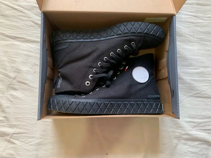 Zapatillas negras Palladium nuevas - 3