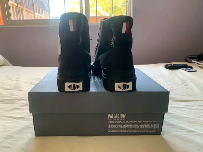 Zapatillas negras Palladium nuevas - 4