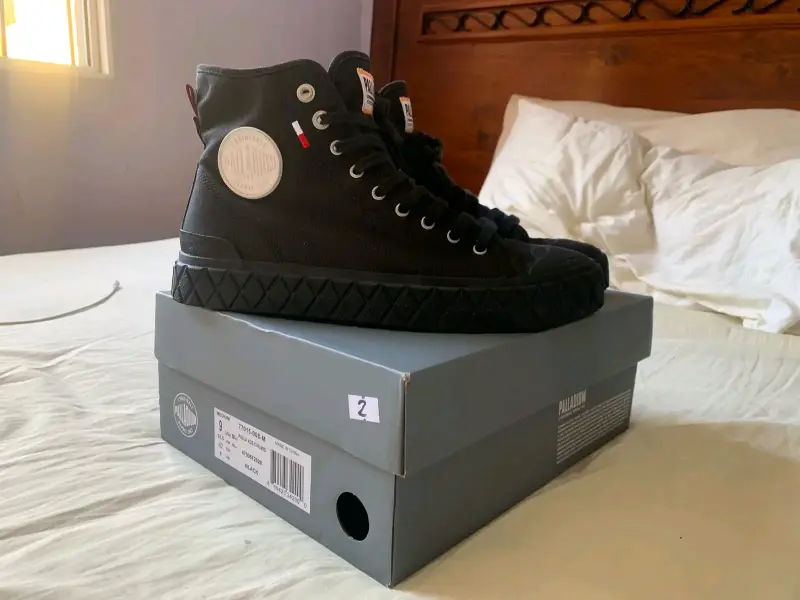 Zapatillas negras Palladium nuevas - 5