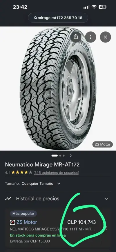 Juego de llantas con neumáticos - miniatura 6
