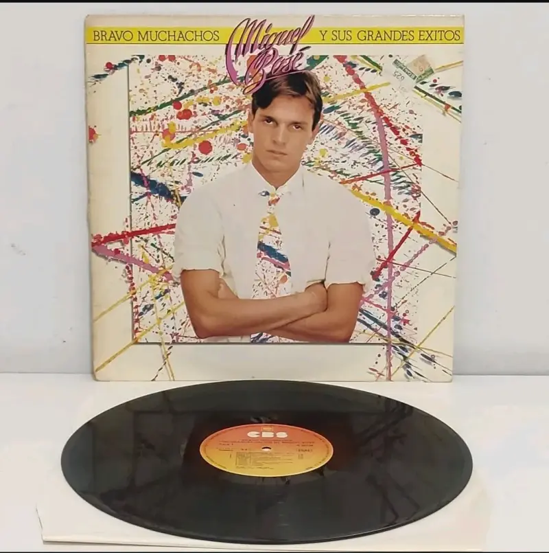 Vinilo Miguel Bose - Bravo Muchachos y Sus Grandes