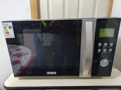 Microondas Thomas 900W negro - miniatura 2