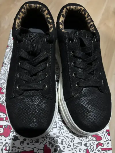Zapatillas negras con plataforma Gotta - miniatura 1