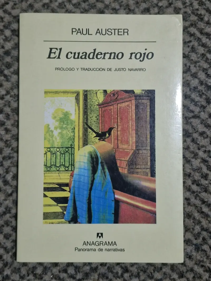 Libro 'El cuaderno rojo' Paul Auster