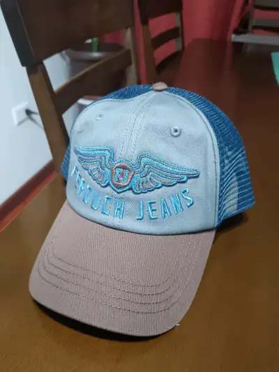 Polera azul FEROUCH con etiqueta - miniatura 3