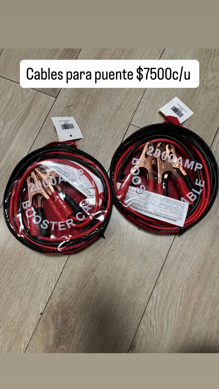 Cables para puente 2000AMP