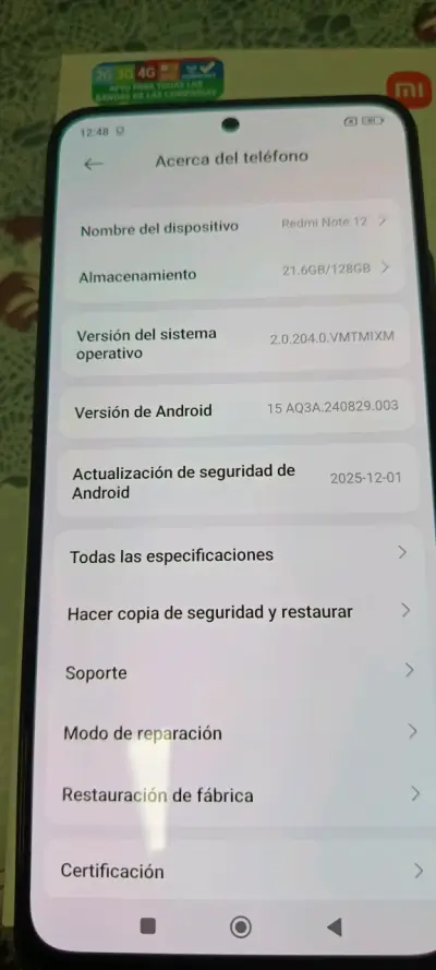Xiaomi Redmi Note 12 - miniatura 5
