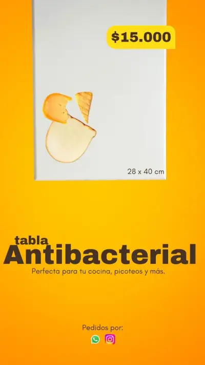 Tabla antibacterial diferentes tamaños - miniatura 3