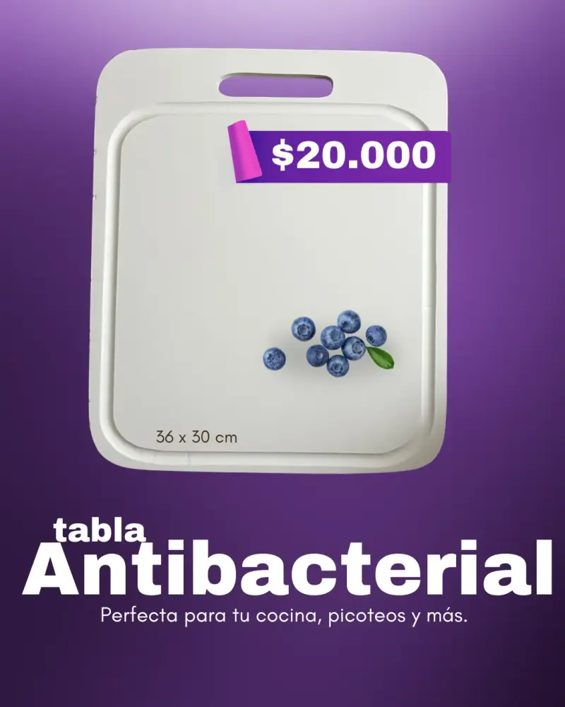 Tabla antibacterial diferentes tamaños - 4