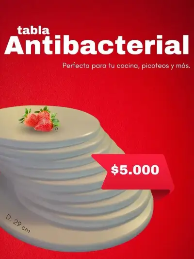 Tabla antibacterial diferentes tamaños - miniatura 6