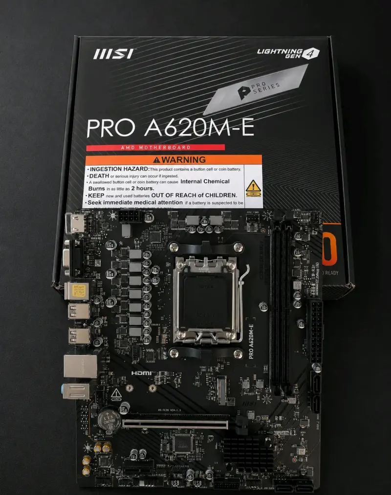 Placa Madre MSI PRO A620M-E