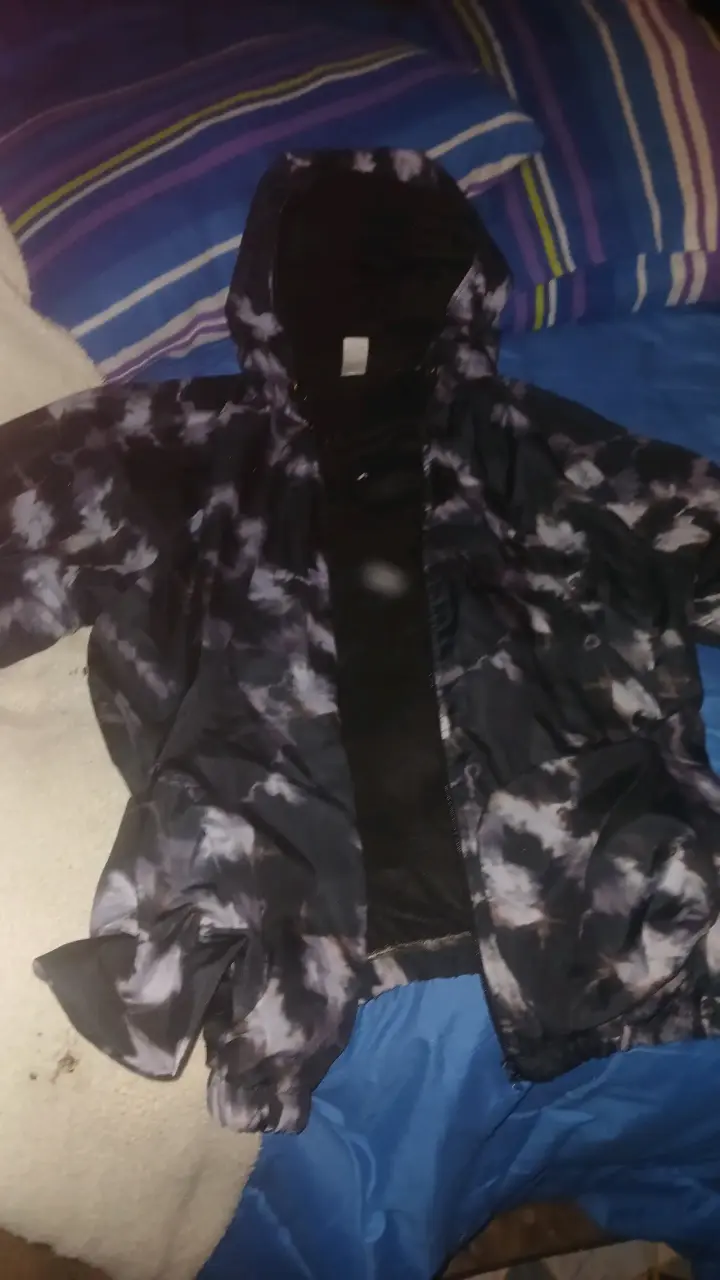 Parka blanca Columbia con capucha - 2