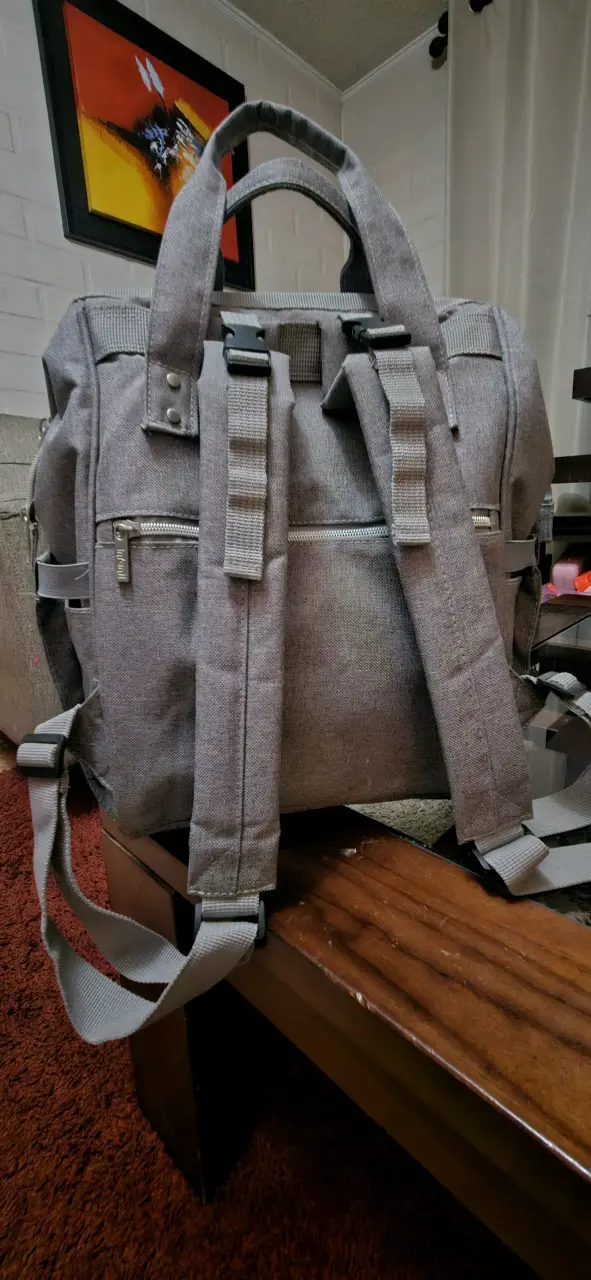Bolso cambiador gris Infanti - 4