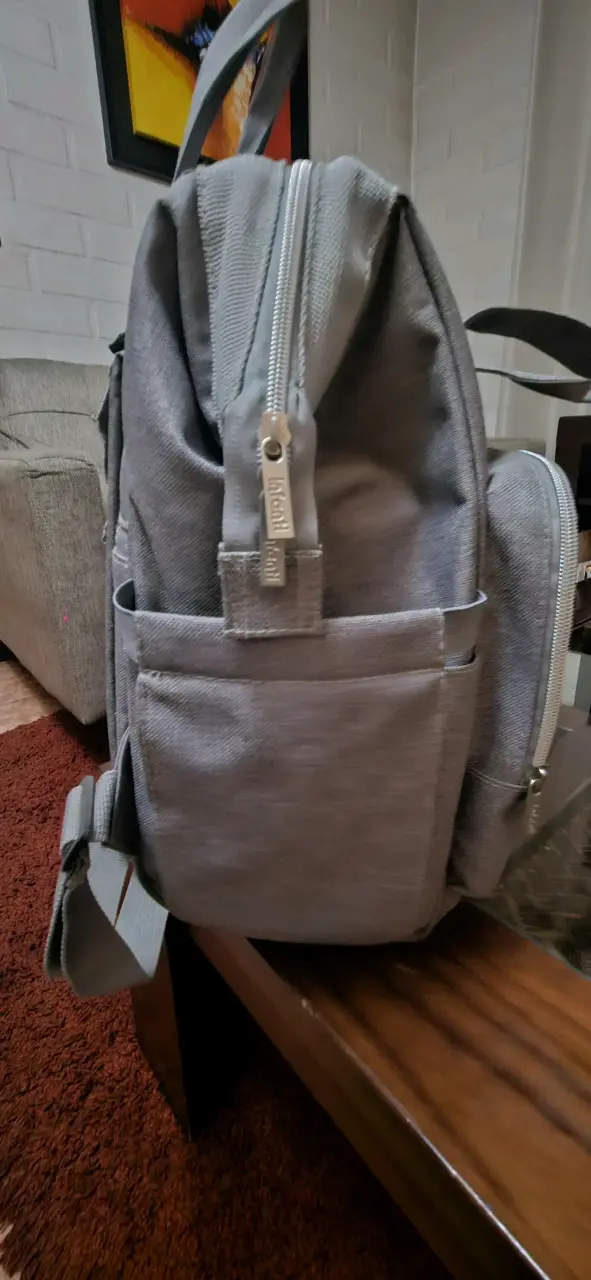 Bolso cambiador gris Infanti - 5