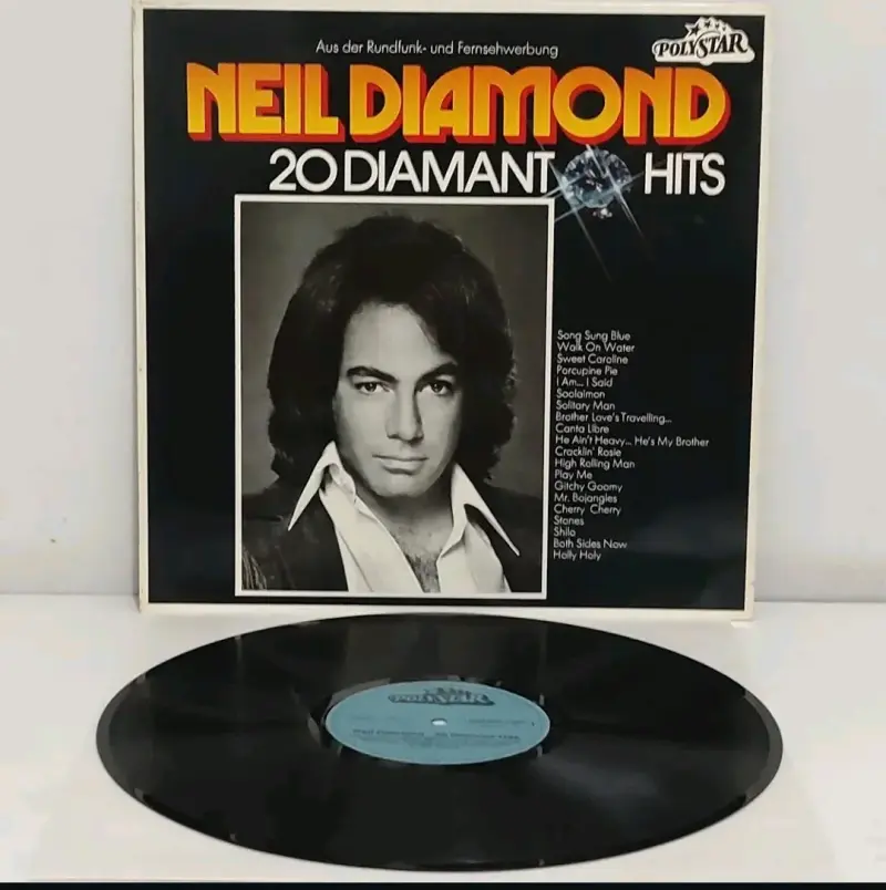 Vinilo Neil Diamond - 20 Diamantes Hits.